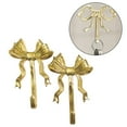thumbnail image 2 of Bowknot Coat Hook Ribbon Decorative Purse Wall Hanger for Towel Room Bedroom L 1Pc, 2 of 4
