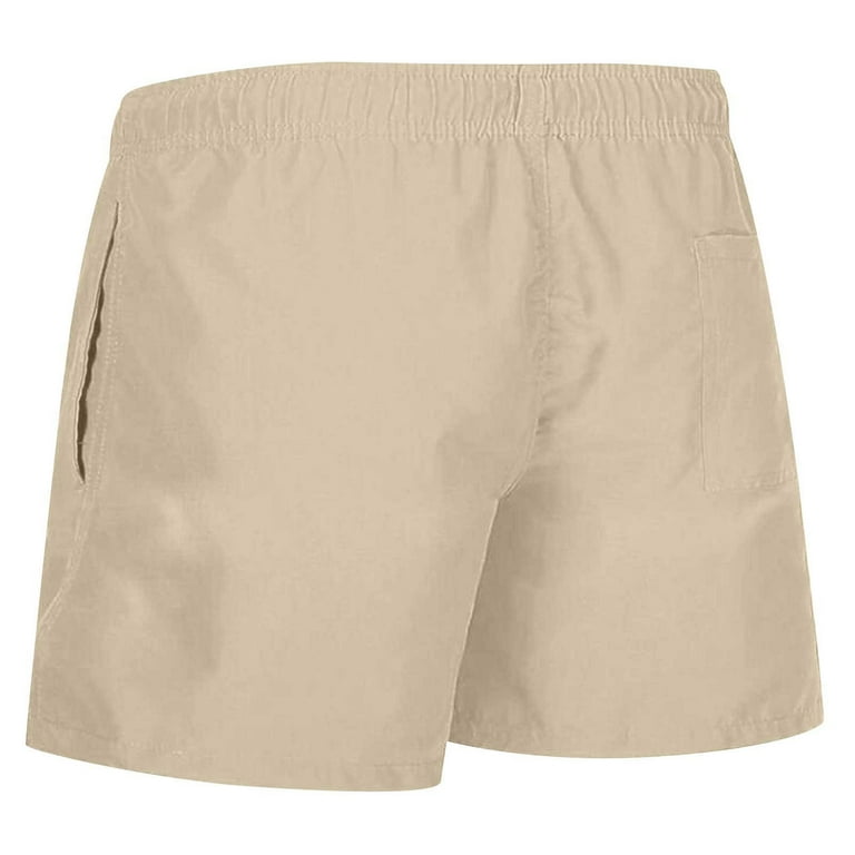 ZCFZJW Men's Swim Trunks Quick Dry Beach Shorts with Pockets