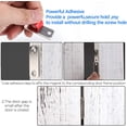 thumbnail image 3 of 4 Pack Cabinet Door Magnets Ultra Thin Magnetic Door Latch with Stainless Steel Screws and Self-Adhesive Drawer Magnet Catch for Kitchen Cabinet Closer Sliding Door Closure Cupboard Closet, 3 of 5