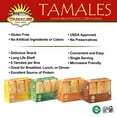 thumbnail image 4 of Chaparros Tamales, Shredded Beef Red Chili, Frozen, 6 pack, 30 oz Box, Tamales ,Gluten Free, All Natural, 4 of 5