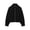 Black, variant on Women Cropped Lapel Zip up Wool Jacket Long Sleeve Loose Bomber Coat Casual Outerwear with Pockets Fall Winter Office Casual