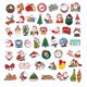 thumbnail image 4 of Billuyoard 100X Adhesivo de Navidad Mano de obra Tamaño compacto Decoraciones para el hogar Decoración de pared Calcomanía de Navidad de larga Kits de decoración para fiestas, 4 of 6