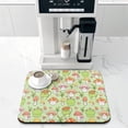 thumbnail image 2 of Moon and Stars Frog Coffee Bar Mat - Non-Slip Kitchen Counter Mat, Frog and Stars Galaxy-Themed Print, 2 of 7