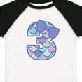 thumbnail image 4 of Inktastic 3rd Birthday Mermaid 3 Year Old Girl Girls Toddler T-Shirt, 4 of 5