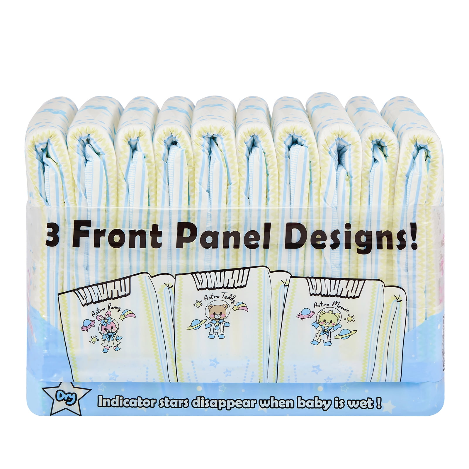 Littleforbig Astro Babies Adult Diaper 10 Pieces (Large 36"-46")