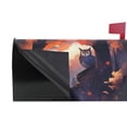 thumbnail image 4 of Owl in Autumn Forest Mailbox Covers Magnetic Post Box Cover Wraps Standard Size 25.5"x21" Waterproof Home Garden Yard Outside Decor, 4 of 9