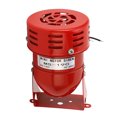 thumbnail image 5 of Campana de alarma de Motor Industrial Color rojo acero Mini bocina sonido zumbador sirena para coches AC110V, 5 of 5