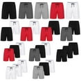 thumbnail image 2 of Baywell Men's Lounge Shorts with Deep Pockets Loose-fit Jersey Shorts for Running,Workout,Training, Basketball, 3 Pack, 2 of 6