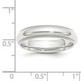 thumbnail image 7 of Platinum 5mm Comfort-Fit Milgrain Wedding Band Ring Size 7.5, 7 of 7