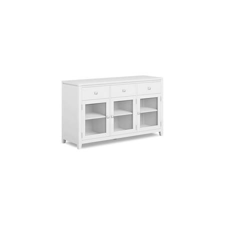 Simpli Home - Cosmopolitan Sideboard Buffet - White