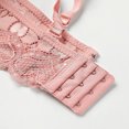 thumbnail image 7 of Levmjia Women Lace Lingerie Set Underwire Bra With Matching Thong Panties Adjustable Shoulder Straps Soft Mesh Daily Wear Romantic Date Night Elegant Solid Color, 7 of 7