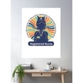 thumbnail image 2 of Registered Nurse Mug Poster Wall Art, Modern Wall Decor, 24x36 UNFRAMED, 2 of 3