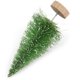 thumbnail image 3 of Juego de 10 árboles de Navidad artificiales, miniárbol de Navidad en miniatura, decoración de mesa interior (verde, altura 4,5 cm) oso de fresa  Electrónica, 3 of 5