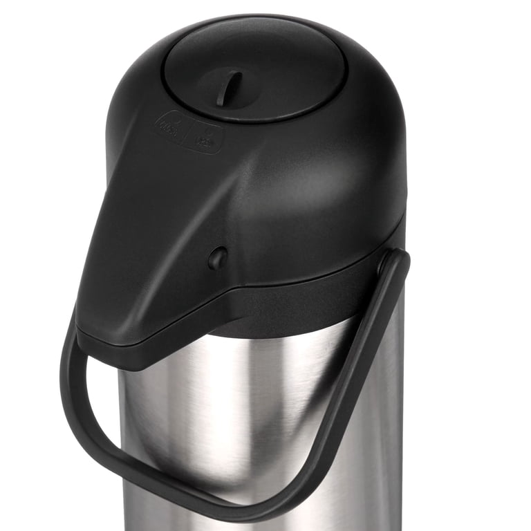 Vondior Thermal Airpot Beverage Urn, Silver, 102 oz photo 7