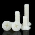 thumbnail image 3 of Nylon Plastic Flat Head Phillips Screws M2.5-M8 Machine Screws for DIY Metalworking, 3 of 4