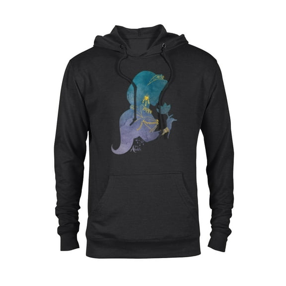 Disney Aladdin Live Action Princess Jasmine Jewelry T-Shirt - Pullover Hoodie for Adults - Customized-Black