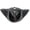 Black, variant on Skull Wings Tricorne Pirate Hat Punk Colonial Style Party Hat 56-58cm