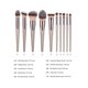 thumbnail image 4 of 10 Makeup Brushes, , Champagne Gold Foundation Brushes, Eye Shadow Brushes, 4 of 5