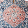 thumbnail image 6 of SAFAVIEH Madison Emmet Traditional Area Rug, Navy/Rust, 6'7" x 6'7" Square, 6 of 8