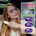 thumbnail image 5 of Foldable Mirror Brush Mini Portable Travel Cordless Negative Ionic Hair Straightener Brush and Curler 2 in 1 - Hot Comb Pink, 5 of 16