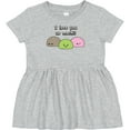 thumbnail image 3 of Inktastic I Love You So Mochi Girls Baby Dress, 3 of 5