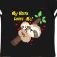 thumbnail image 4 of Inktastic My Nana Loves Me Boys or Girls Toddler T-Shirt, 4 of 5
