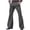 Dark Gray, variant on 70s Disco Pants for Men Bell Bottom Dress Pants Stylish Dancing Stage Performance Pants Flat Front Stretch Flared Pants Dark Gray L