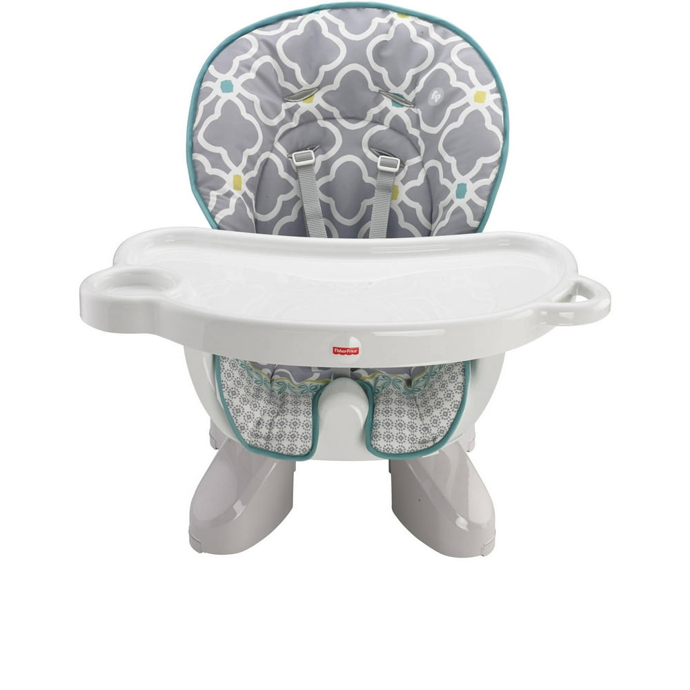 FisherPrice SpaceSaver High Chair, Morning Fog