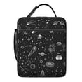 thumbnail image 5 of Nebula Rocket Space Lunch Box for Commuters, Insulated Cooler Tote - Leakproof Galaxy Design Lunch Bag with Planet Orbits, 5 of 6