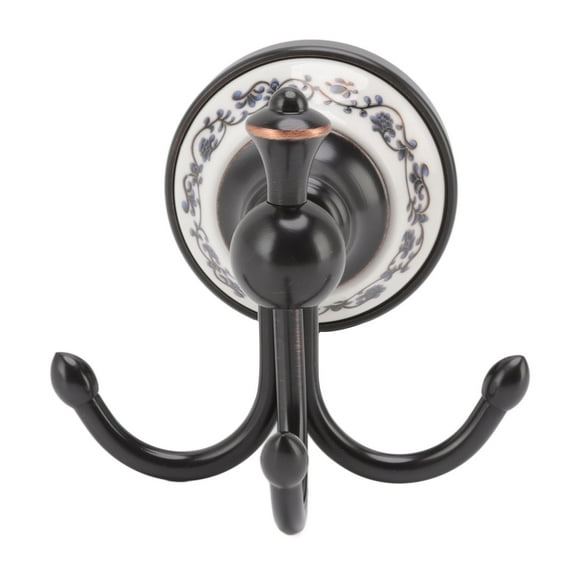 Gancho Para Colgar Sombrero, Gancho Para Colgar Toalla, Resistencia A La Corrosión, Aspecto Vintage, 3 Puntas Para Dormitorio