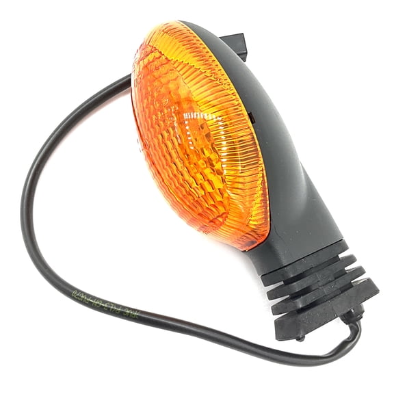 Polaris Front Left Turn Signal Light Assembly, Black – Replacement Indicator Lamp for Victory Motorcycles – Durable Factory Fit Lighting Component – OEM Part #2410490