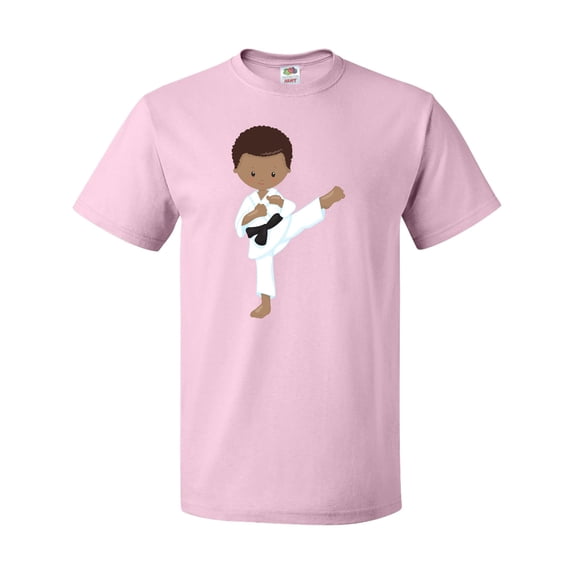 Inktastic African American Boy, Karate Boy, Black Belt, Kata T-Shirt