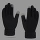 thumbnail image 1 of Guantes de mujer a la moda para exteriores, cálidos, resistentes al viento y al frío, con forro polar grueso, blusa de poliéster para mujer, 1 of 5