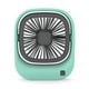 thumbnail image 5 of Bewildely Ventilador portátil Ventiladores de aire de escritorio de mano Refrigeración antideslizante Hogar Verde Verde 2Conjunto, 5 of 6