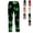 Green, variant on FOPSUFGWFO Men's Pajama Pants Halloween Themed Print Soft Sleep Pants Lightweight Loose Fit Lounge Pjs Bottoms With Pockets S