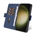 thumbnail image 4 of Compatible with Samsung Galaxy S23 Ultra 5G PU Leather Wallet Case with Card Holder Magnetic Closure Cover, 4 of 5