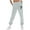 Gray, variant on Womens Fall Winter Sweat Pants High Waisted Drawstring Joggers Athletic Comfy Print Workout Pants with Pockets
