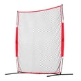 thumbnail image 7 of VEVOR Barricade Backstop Net, 7x7 ft Ball Sports Barrier Netting, Portable Practice Equipment with Carry Bag, Protection Screen for Baseball Softball Lacrosse Soccer Hockey Training, for Backyard, 7 of 7