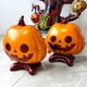 thumbnail image 3 of Miniglobos de calabaza de pie para Halloween, decoración de fiesta de Halloween, 4D, fantasma, 1 unidad, 3 of 4
