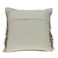 thumbnail image 4 of Black and Ivory Textured Throw Pillow, 4 of 6