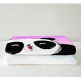 thumbnail image 4 of Kids Panda Flannel Blanket,Pink Cloud Sherpa Blanket Cute Bear Blanket Rainbow Galaxy Throw Blanket for Bed Couch Colorful Sky Plush Blanket Breathable,Cartoon Panda Gifts for Girls Boys,Throw Size, 4 of 6