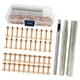 thumbnail image 4 of Kit de remaches de cuero Reparación de remaches Decoración Remaches de doble tapa Remaches de cobre para D, 4 of 9