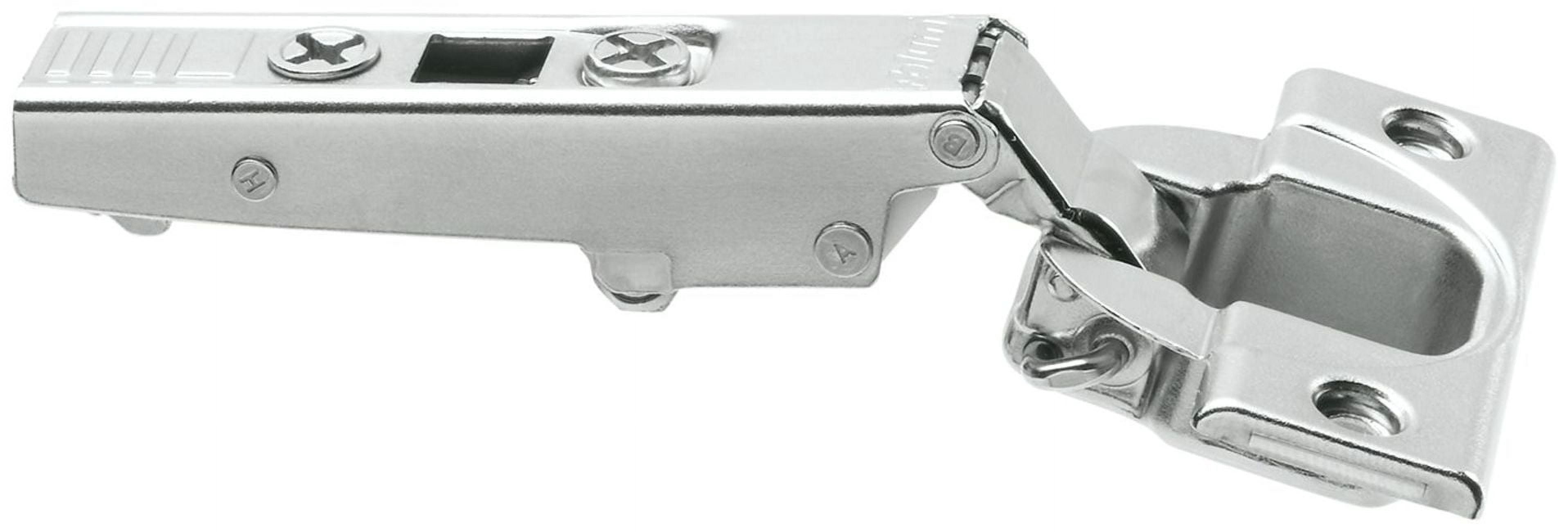 Blum 170-Degree Face Frame Hinge – Nickel-Plated, Snap-Closing, Clip-On, 35mm Cup, Zero Protrusion, For Cabinets & Drawers
