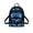 Blue Dolphin Heart, variant on Butterfly Mini Backpack for Travel Shopping, Lightweight Lightweight Back Pack Polyester Front Pocket Small Backpack