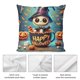 thumbnail image 4 of Funda de almohada de Halloween con diseño divertido y decorativo de felpa corta de 18 x 18 pulgadas, cojín para sofá cama de 18 x 18 pulgadas, 4 of 5