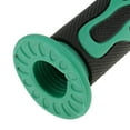 thumbnail image 3 of facefd Universal 7/8'' Motorcycle Scooter Handlebar Hand Grips Rubber Green, 3 of 9
