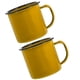 thumbnail image 3 of 2Pcs Enamel Mugs Camping Mugs Enamel Coffee Tea Mug Drinking Cups for Office Travel, 3 of 6
