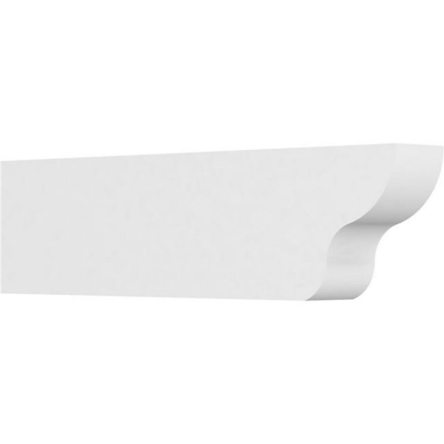 Ekena Millwork RFTP04X08X30GRN 8 x 4 x 30 in. Standard Greensboro Architectural Grade PVC Rafter Tail