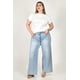 thumbnail image 1 of Jean Wide Leg con pedreria /Tallas Extras, 0626 (Azul claro) azul 40, 1 of 6
