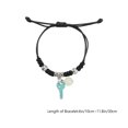 thumbnail image 2 of 2Pairs Stylish Couple Wristband Simple Bracelet Xmas Hand Ornament Random Style, 2 of 8